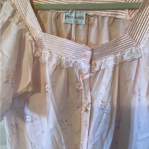 Previews USA ladies lightweight summer house coat, size missing probably large - Picture 3 of 8